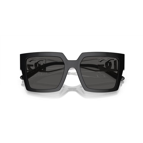 New Dolce & Gabbana Black Square DG4446B 501/87 Sunglasses Women - Picture 5 of 7